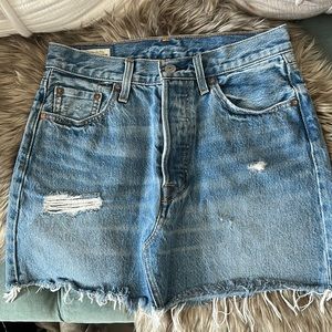 Women’s Levi Denim Mini Skirt